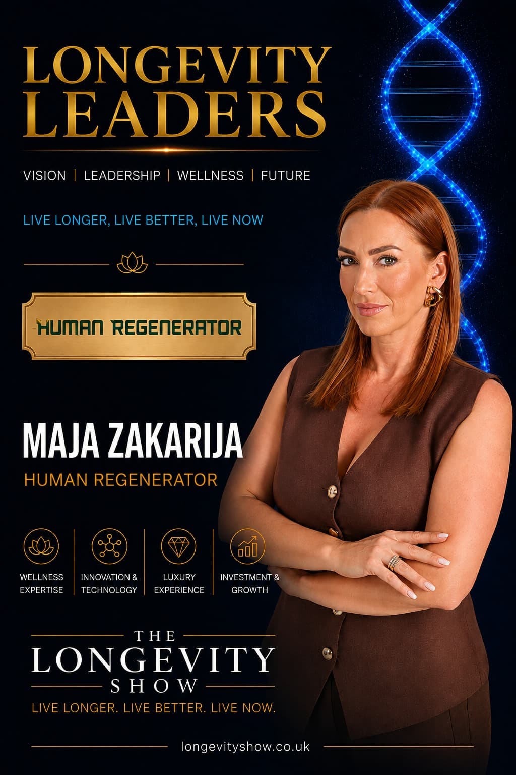 Maja Zakarija — The Longevity Show Frankfurt 2026